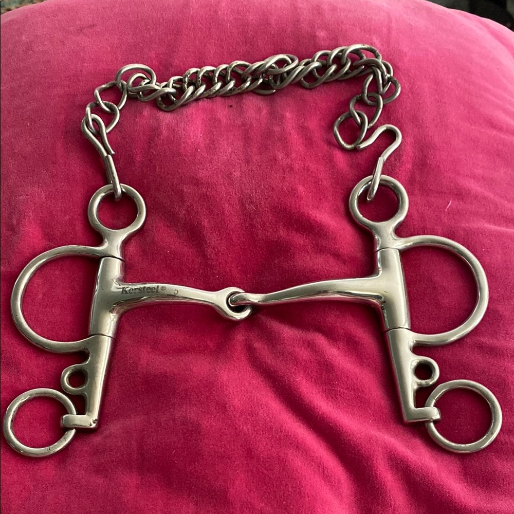 Korsteel Tom Thumb Jointed Mouth Pelham Horse Bit